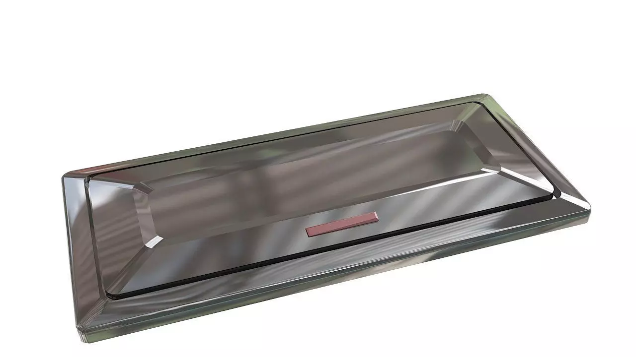 Table cable outlet socket grommet 3D model_0