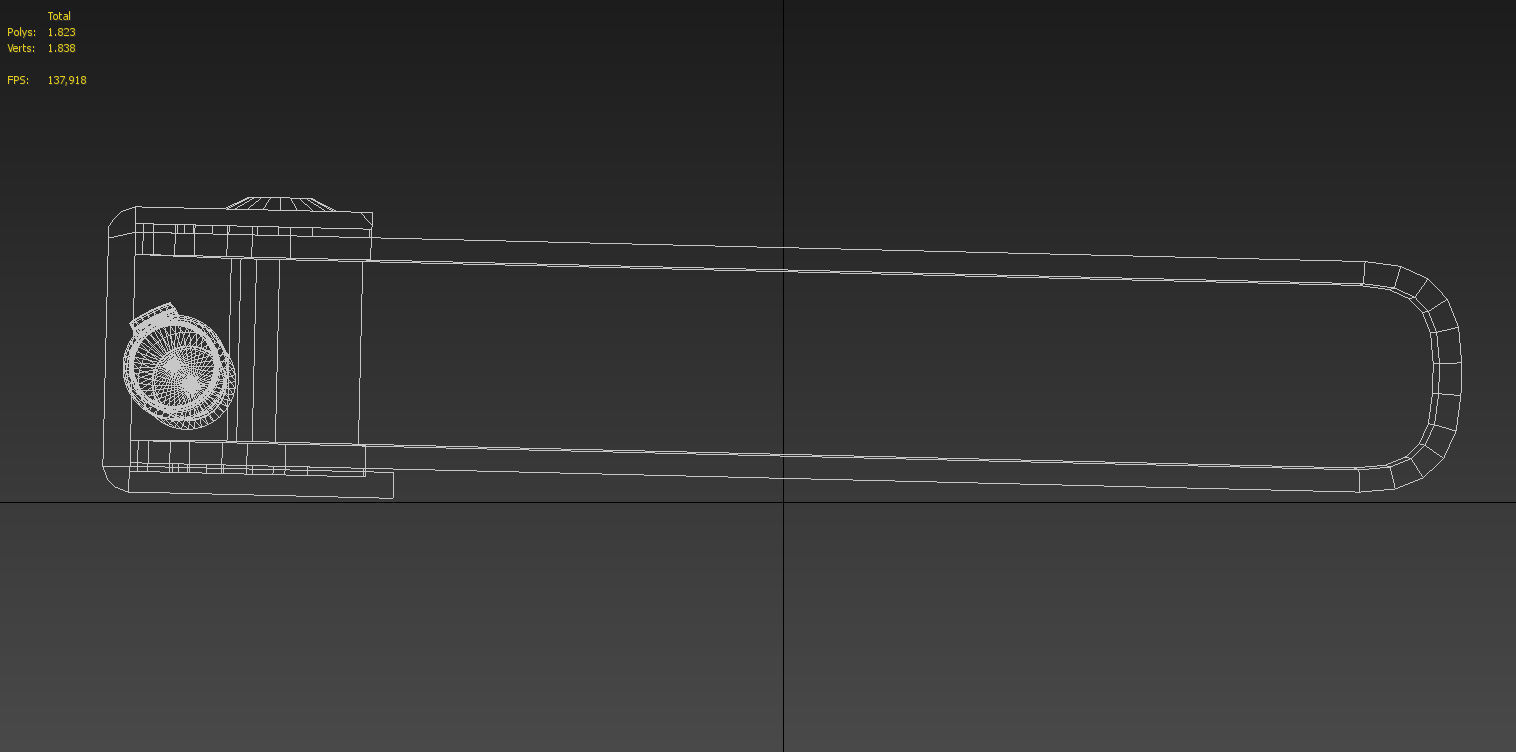 Leather journal notebook diary 3D model_14