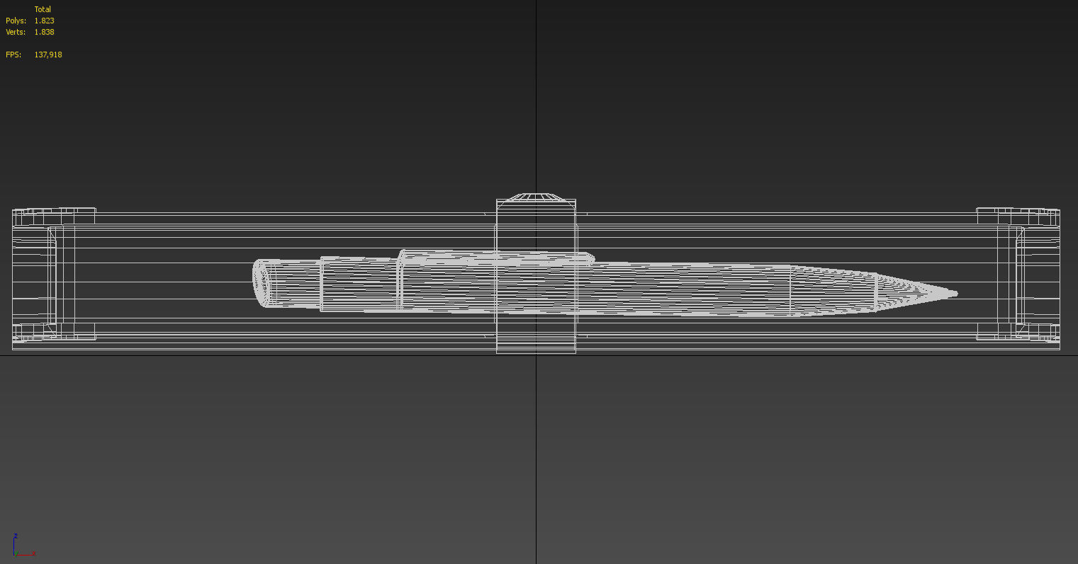 Leather journal notebook diary 3D model_13