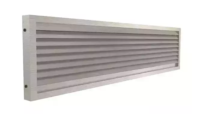 Ventilation metal small vent 3D model