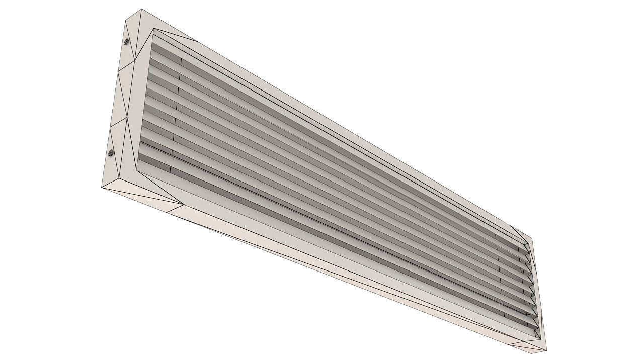 Ventilation metal small vent 3D model_7