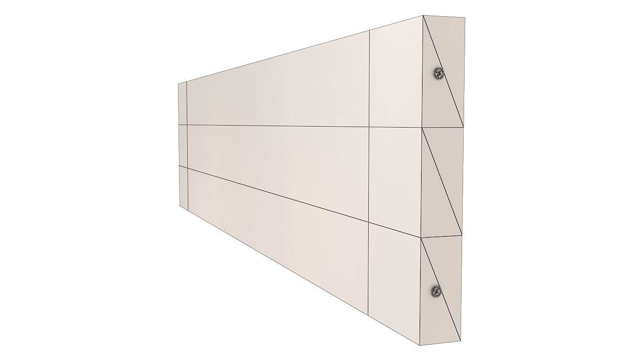 Ventilation metal small vent 3D model_9