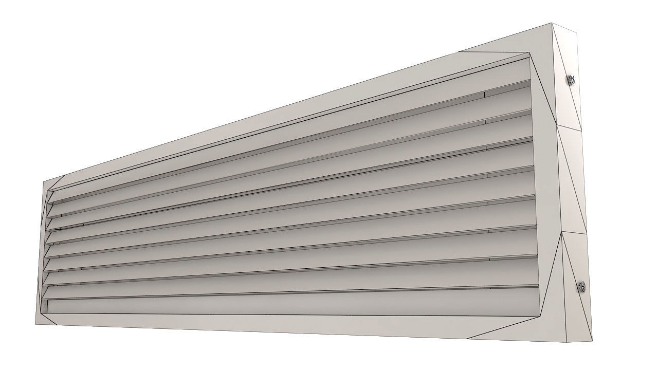 Ventilation metal small vent 3D model_5