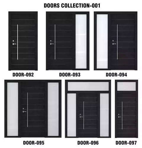 Door Collection-001 Black