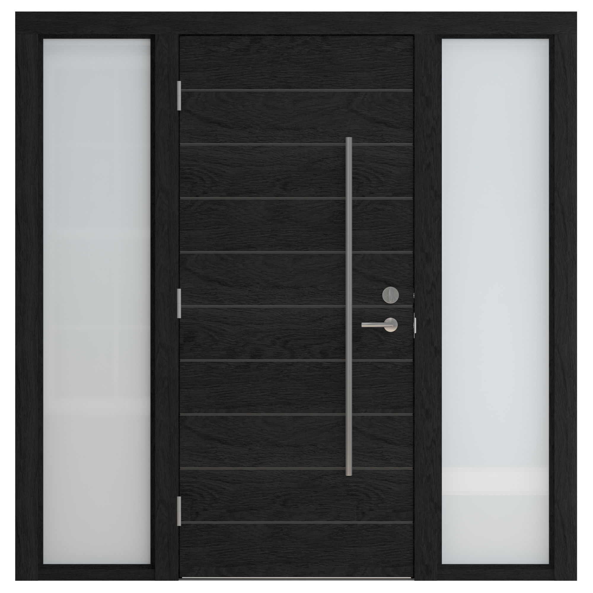Door Collection-001 Black 3D model_26
