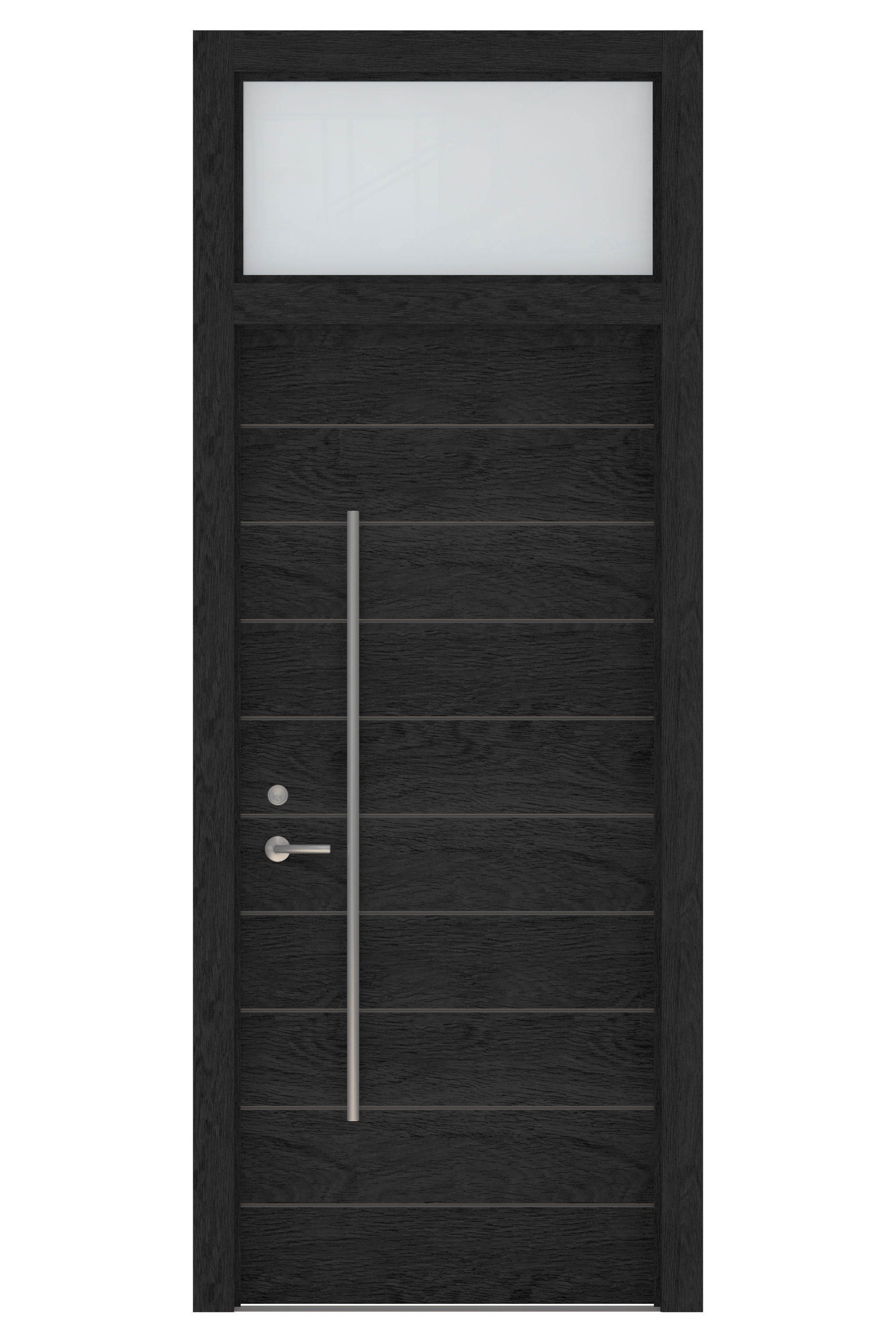 Door Collection-001 Black 3D model_41