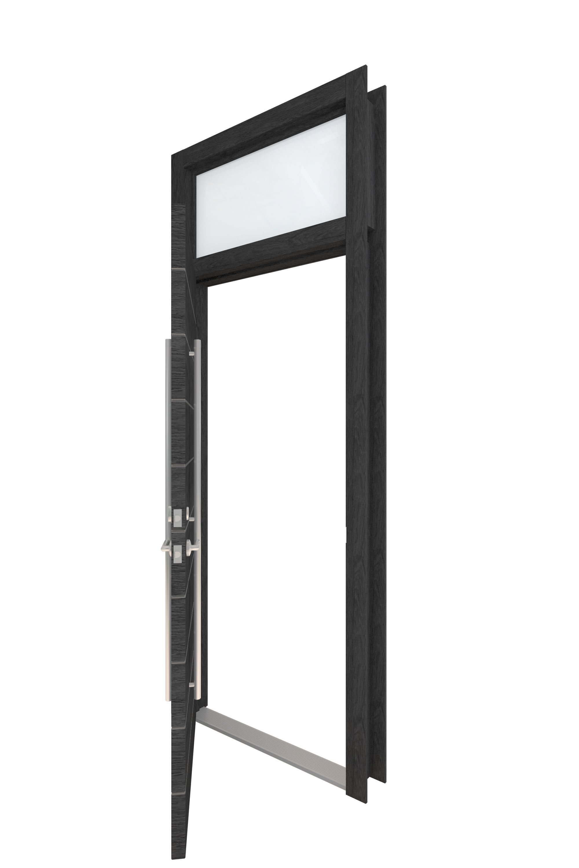 Door Collection-001 Black 3D model_46