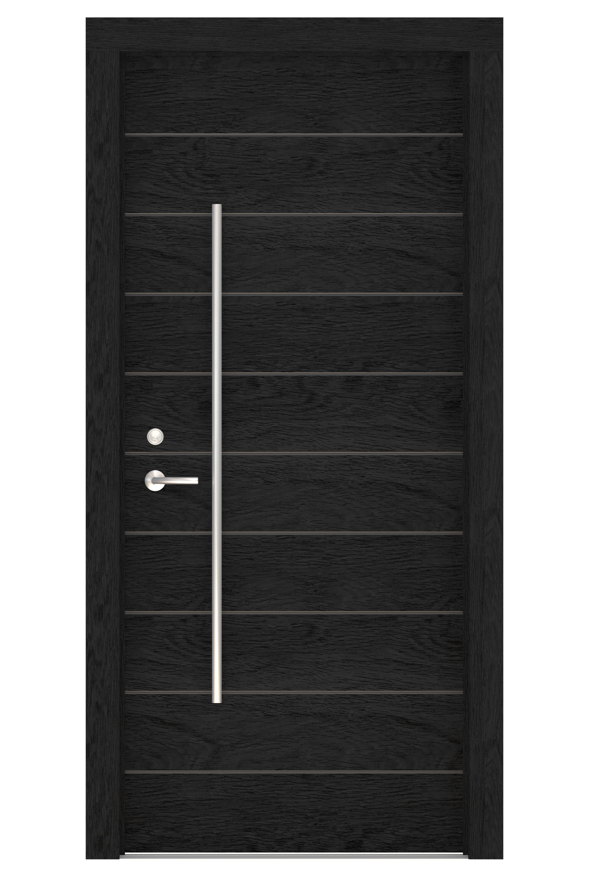 Door Collection-001 Black 3D model_1
