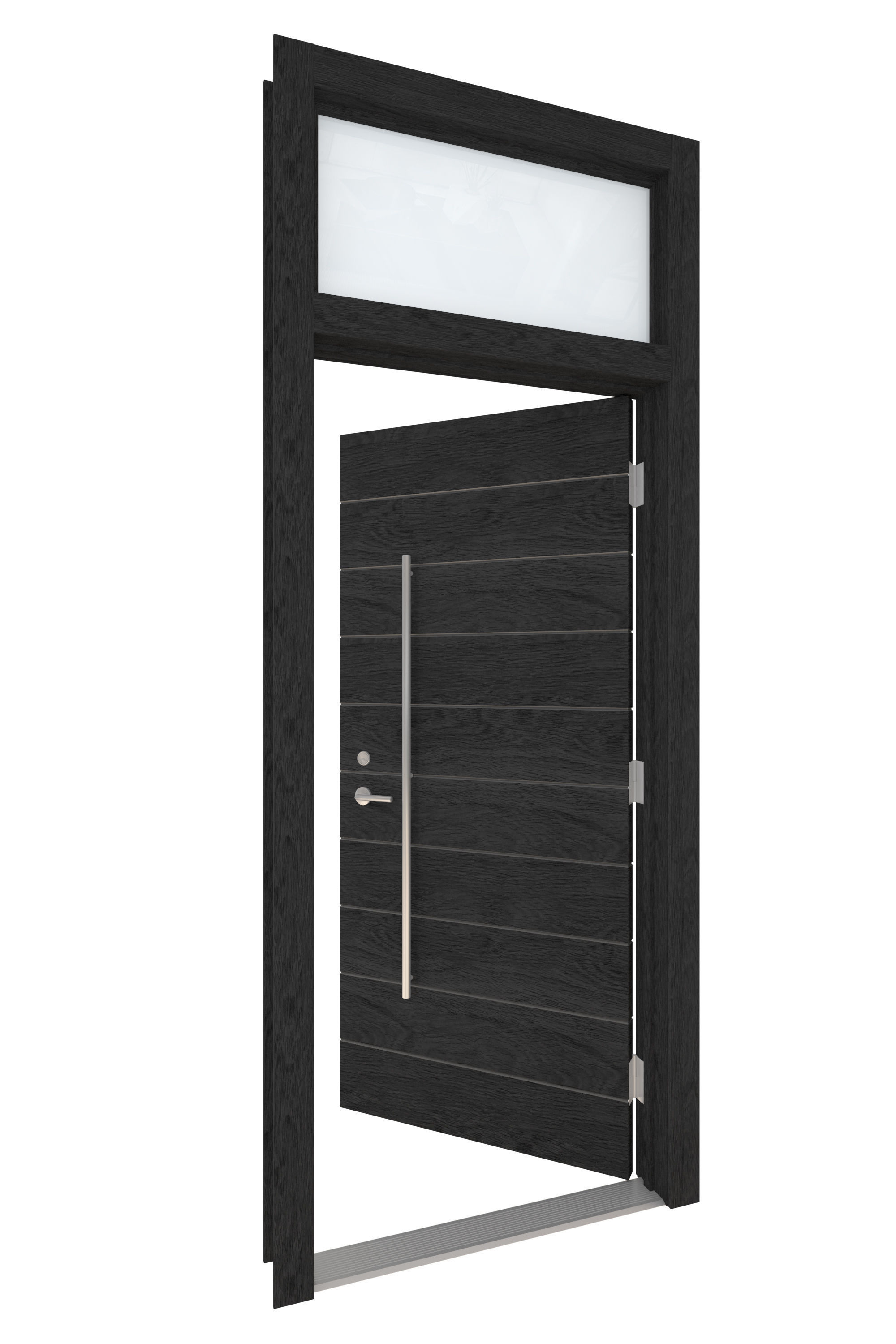 Door Collection-001 Black 3D model_45