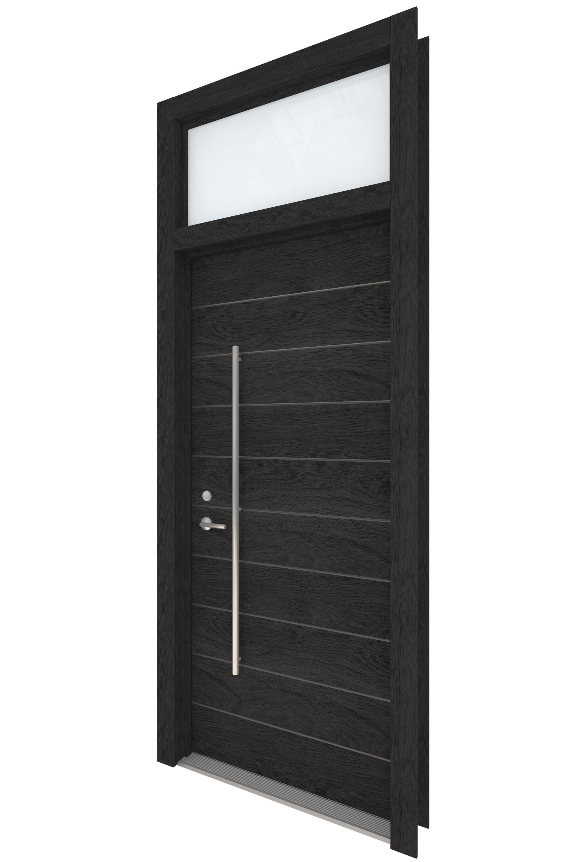 Door Collection-001 Black 3D model_43