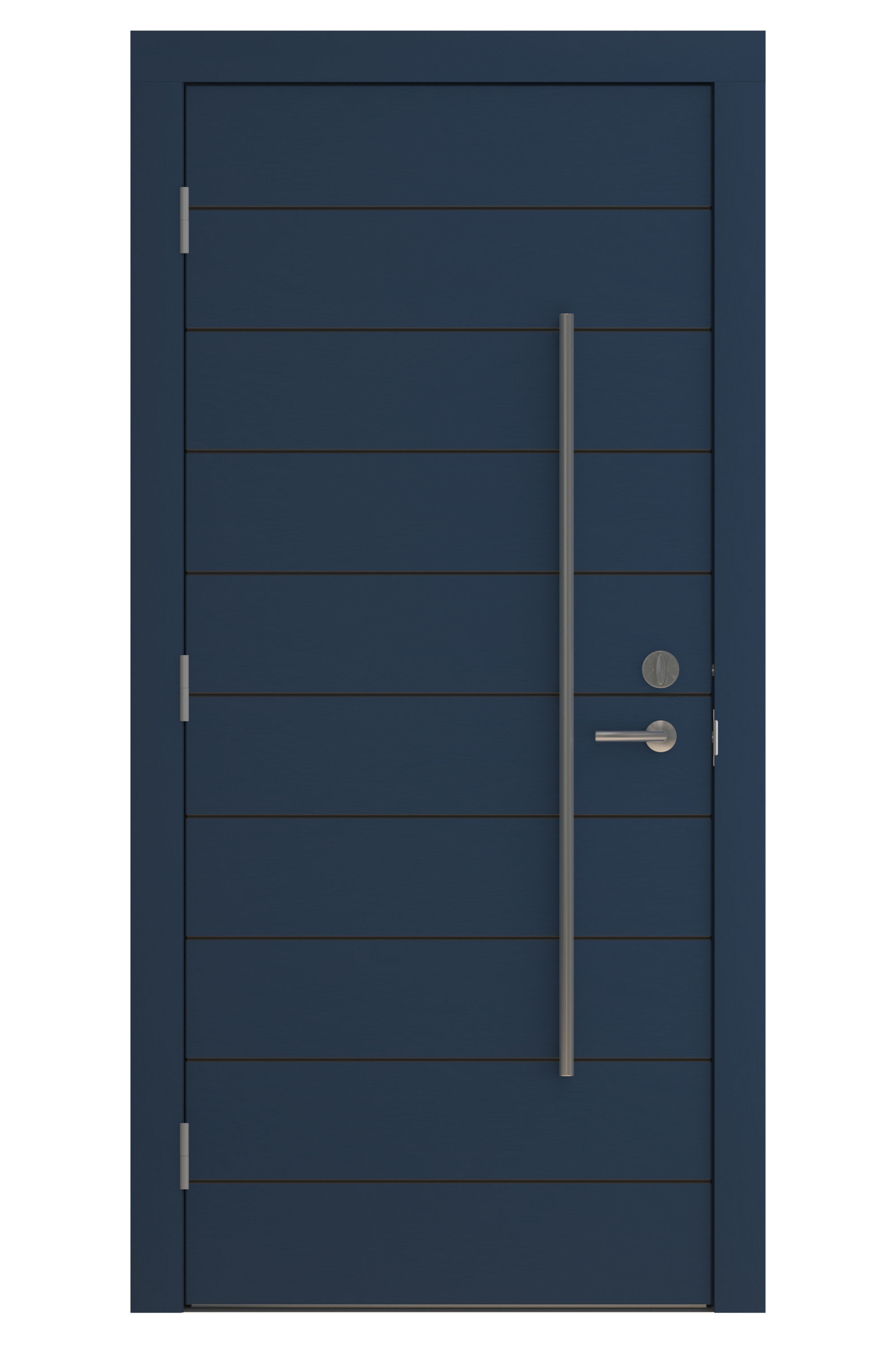 Door Collection-002 Blue 3D model_2