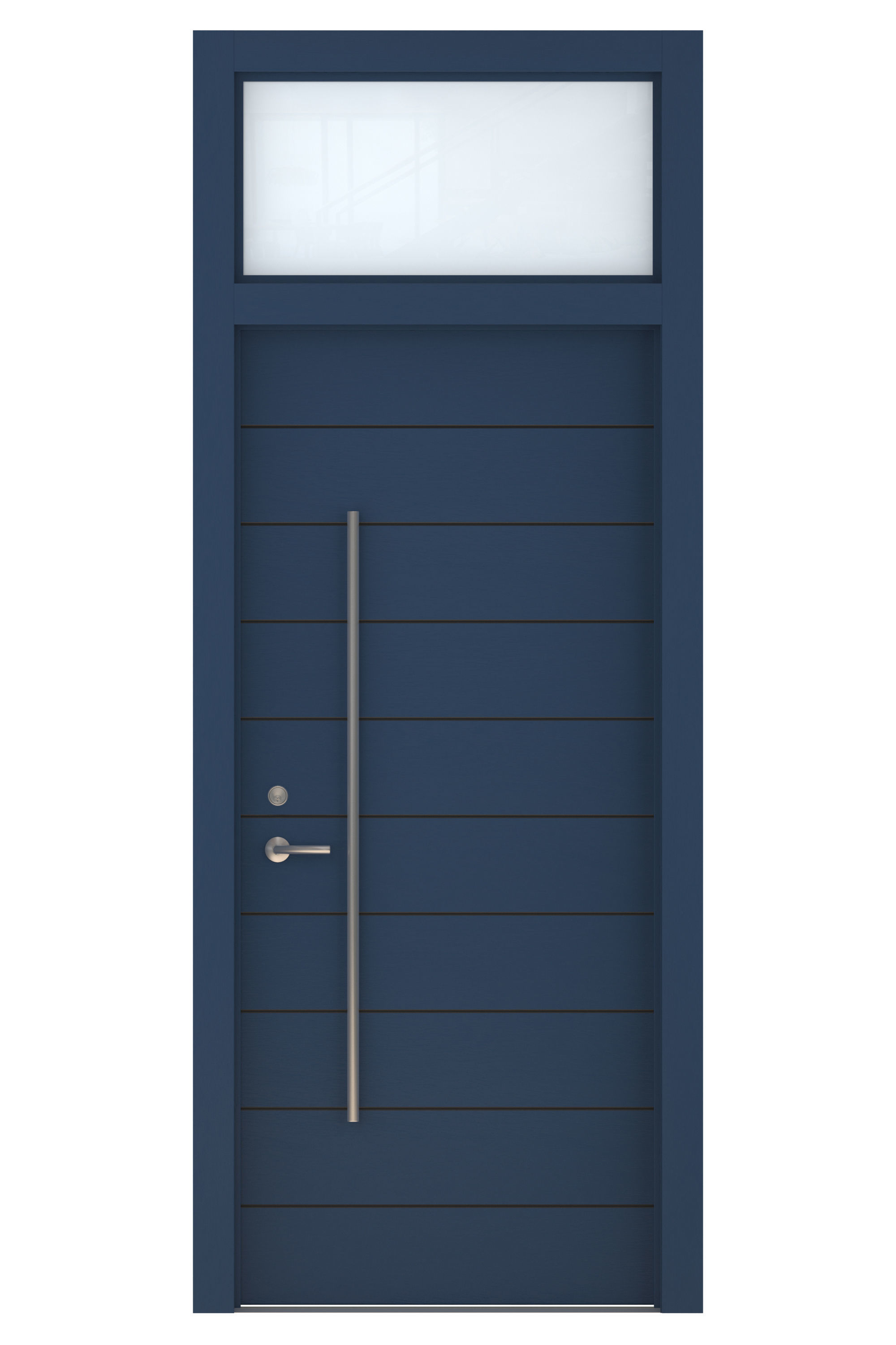 Door Collection-002 Blue 3D model_41