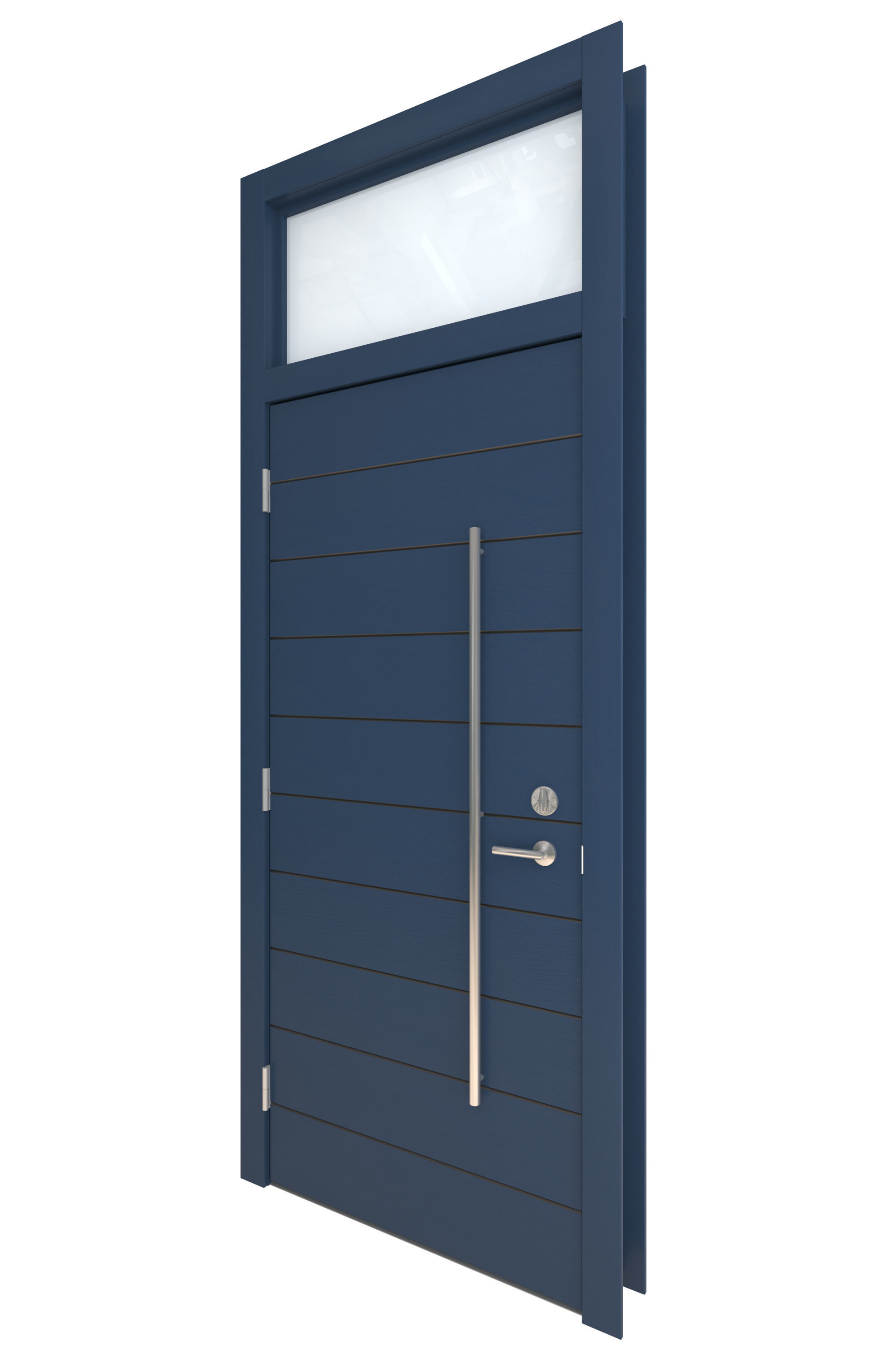 Door Collection-002 Blue 3D model_44