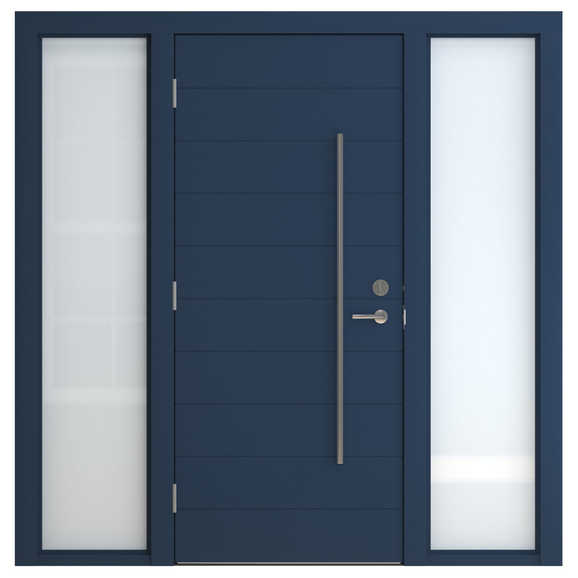 Door Collection-002 Blue 3D model_26