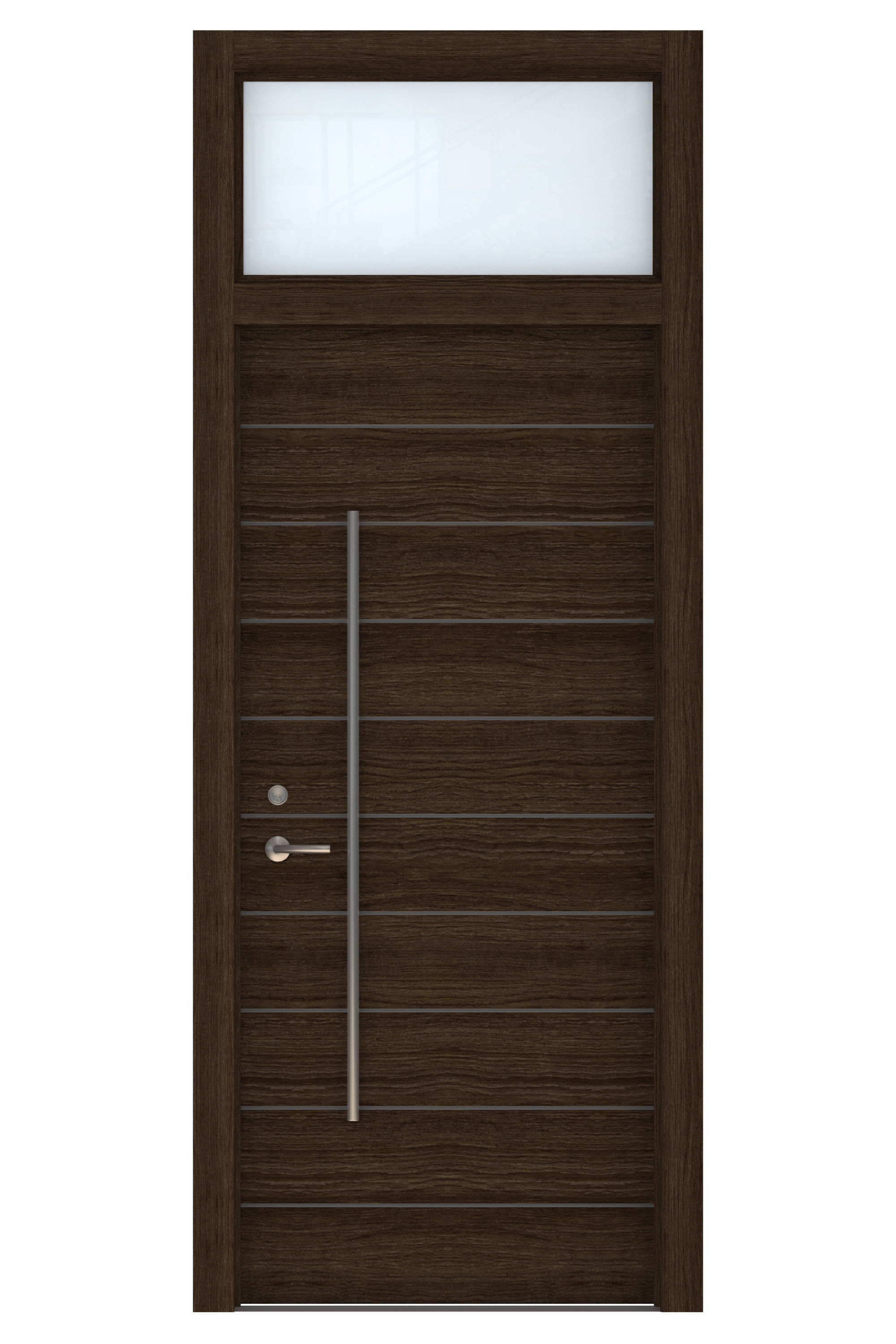 Door Collection-004 Dark Wood 3D model_41