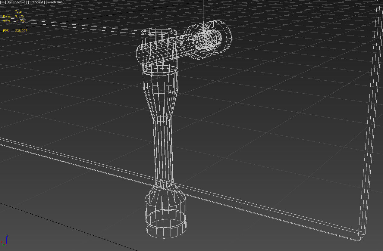 Frameless glass curtain wall 3D model_20