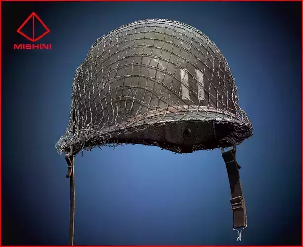 World War 2 Helmet American 3D Model 3D model