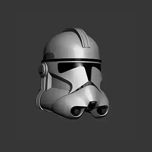 Phase 2 Clone Trooper Cosplay Helmet 3D print model