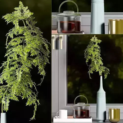 Decorative set-08 3D model