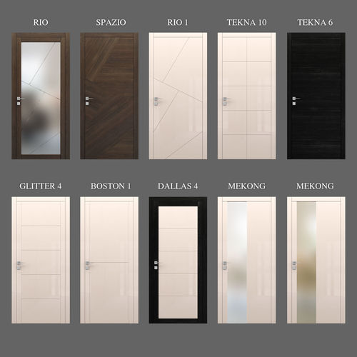 Collection doors GHIZZI BENATTI 3D model