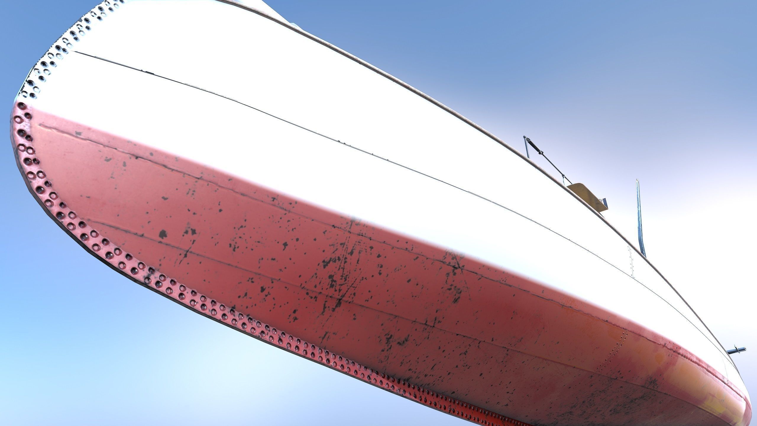 50FutMinBoat Low-poly 3D model_12