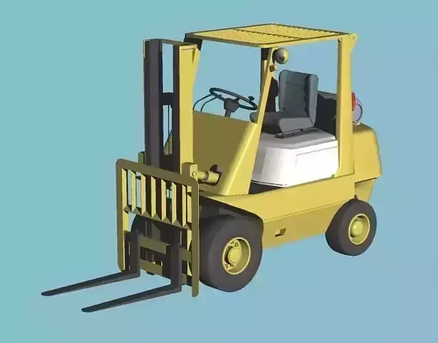 Old Counter Type Fork-Lift