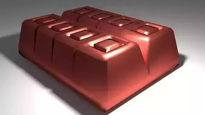 Chocolate Bar 3D model