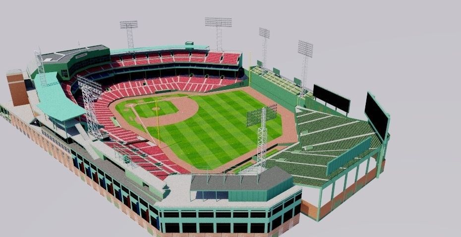 Fenway Park - Boston 3D model_1