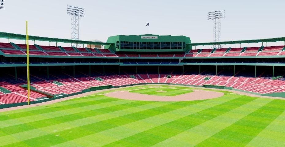 Fenway Park - Boston 3D model_4