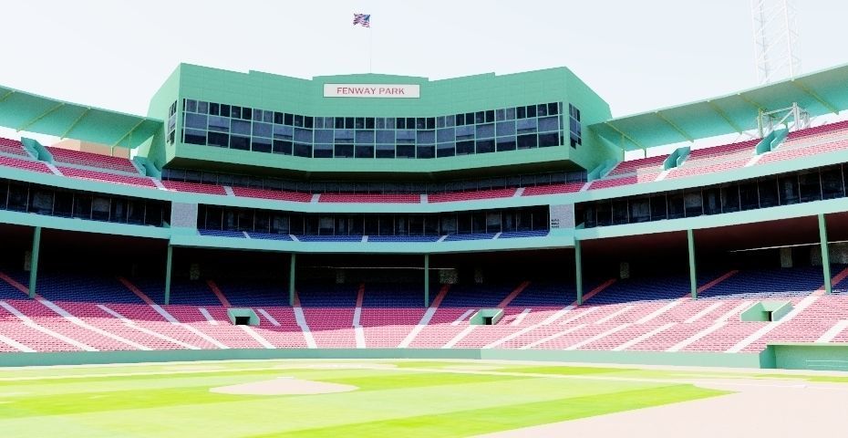 Fenway Park - Boston 3D model_5
