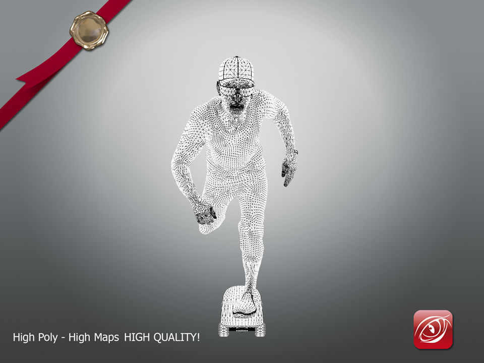 Skater Male A CC 21 30 004 3D model_10