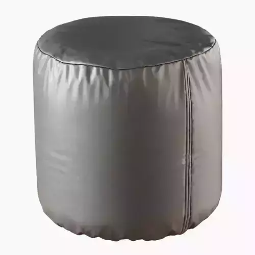Pouf Round 3D model