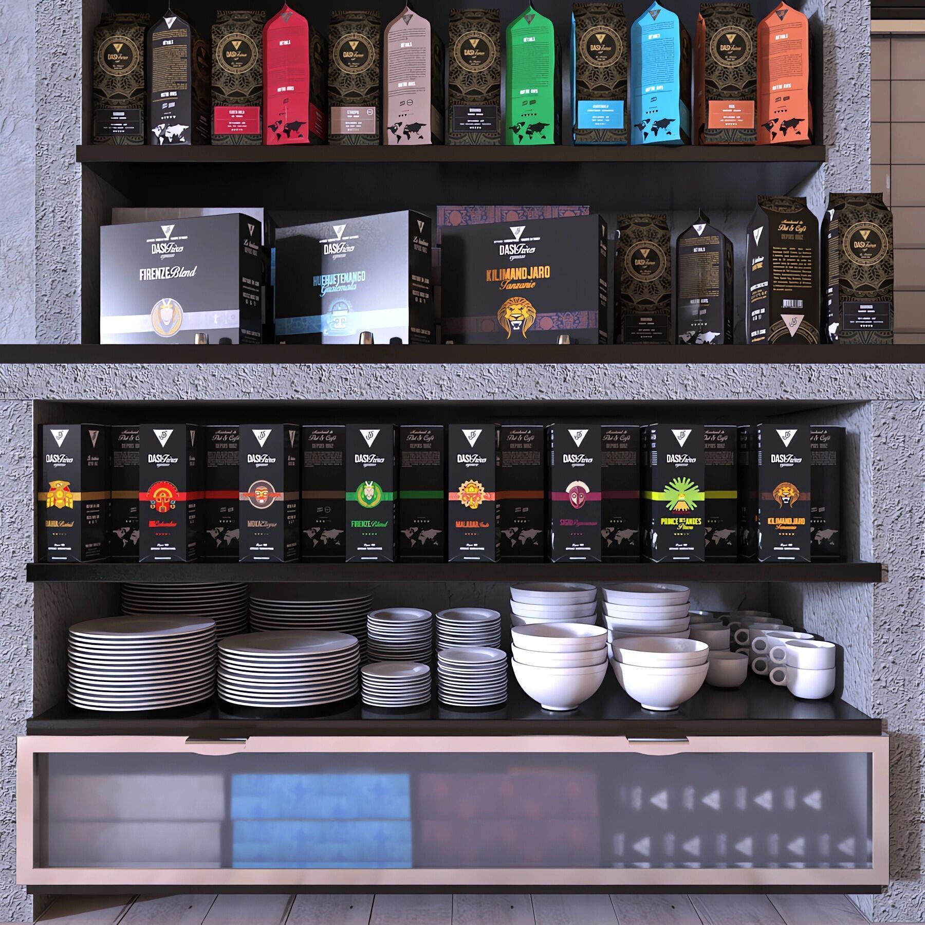 FRANKE T600 4 and Polar Fridges and Dasifreres 3D model_4