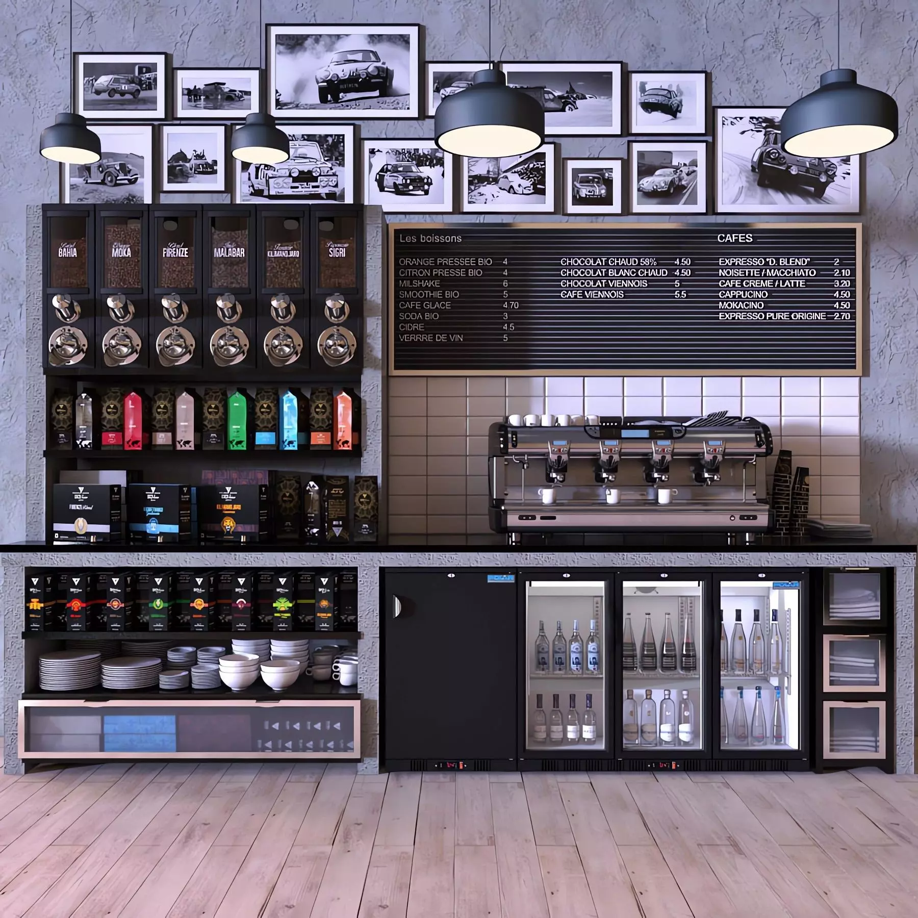 FRANKE T600 4 and Polar Fridges and Dasifreres 3D model_0