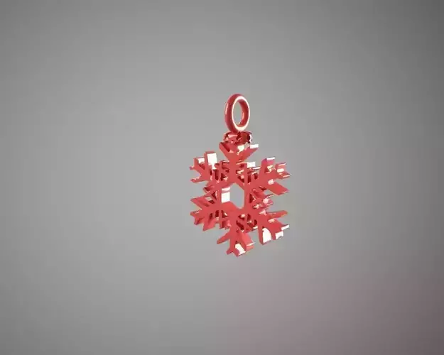 snowflake for Christmas tree 3D print model snowflake for Christmas tree 3D print model