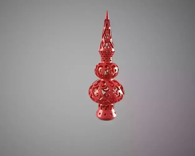 a Christmas tip for your tree 3D print model