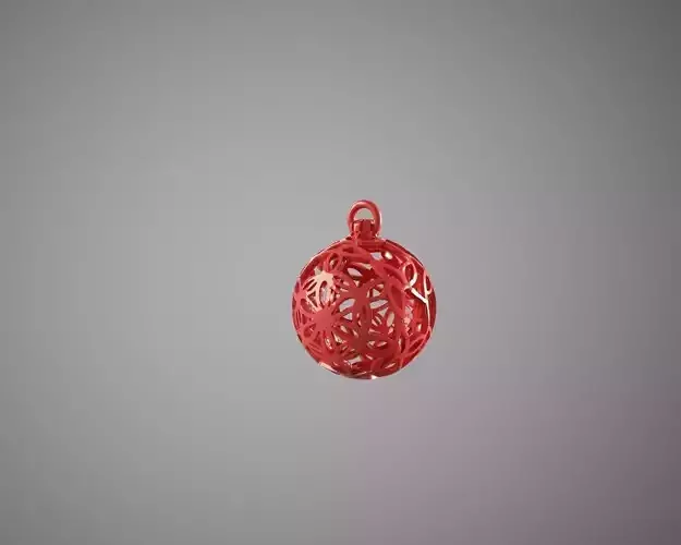 snowball for christmas tree 3D print model