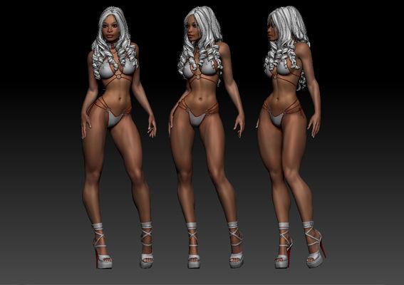 Aleysha - High Poly Z Tool 3D model_11
