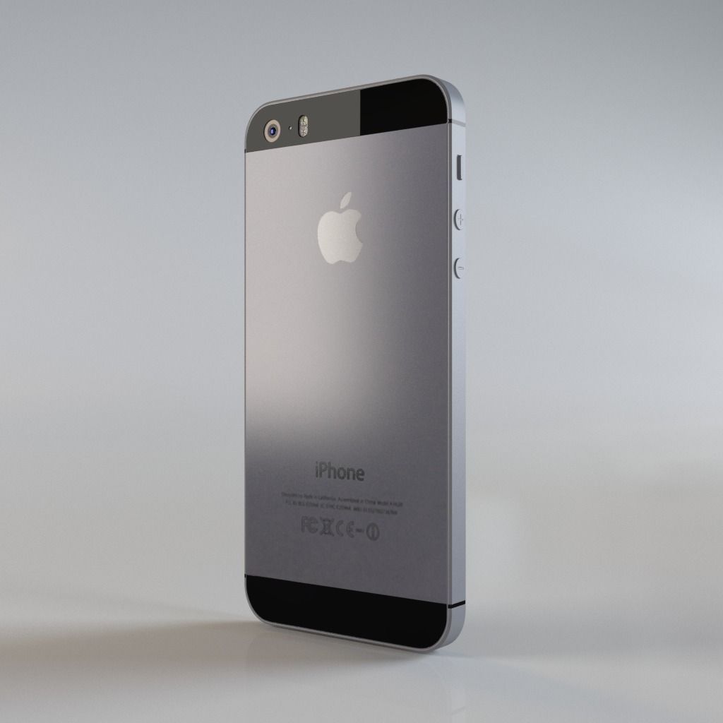 iphone 5s 3D model_1