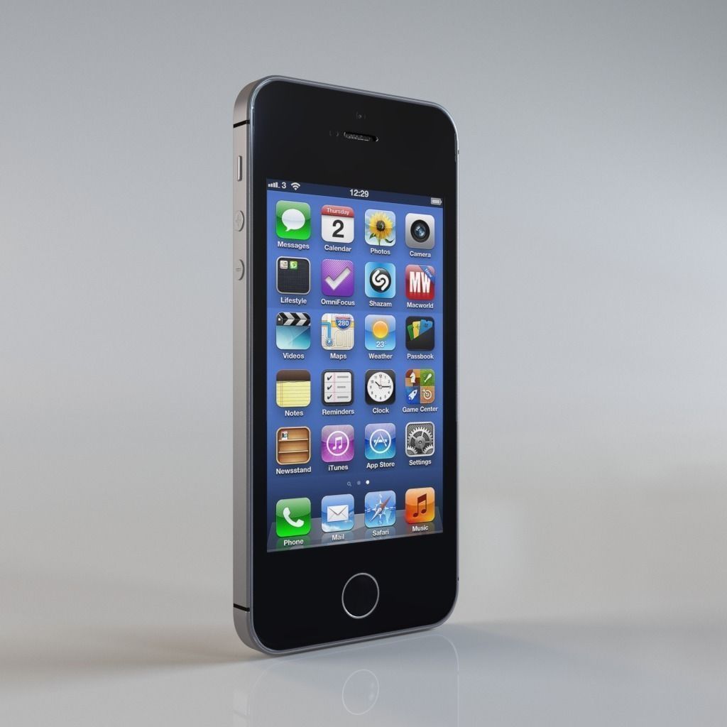 iphone 5s 3D model_5