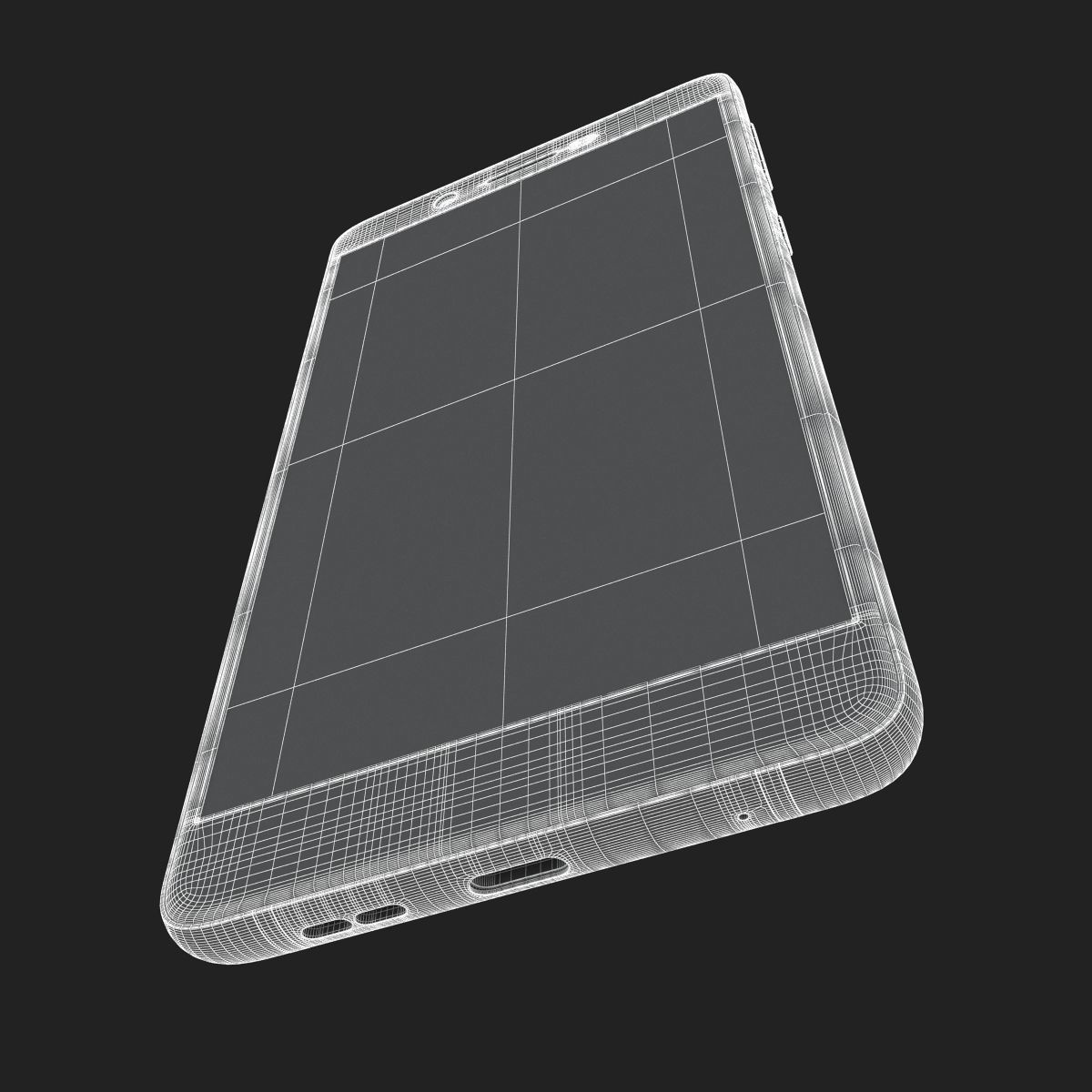 Nokia 7 Matte White 3D model_24