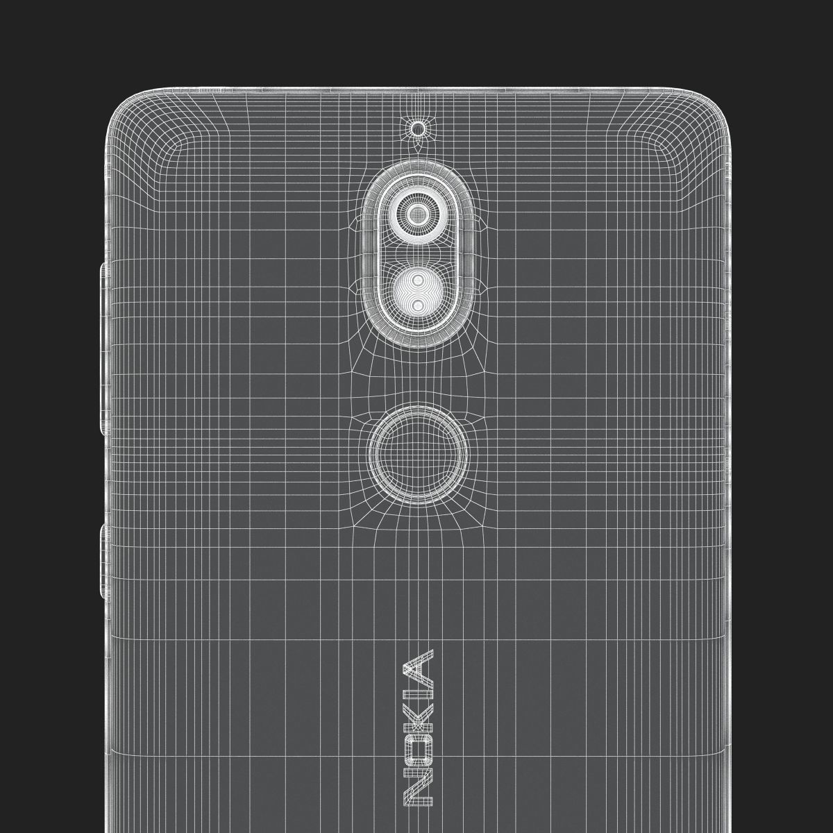 Nokia 7 Matte White 3D model_21