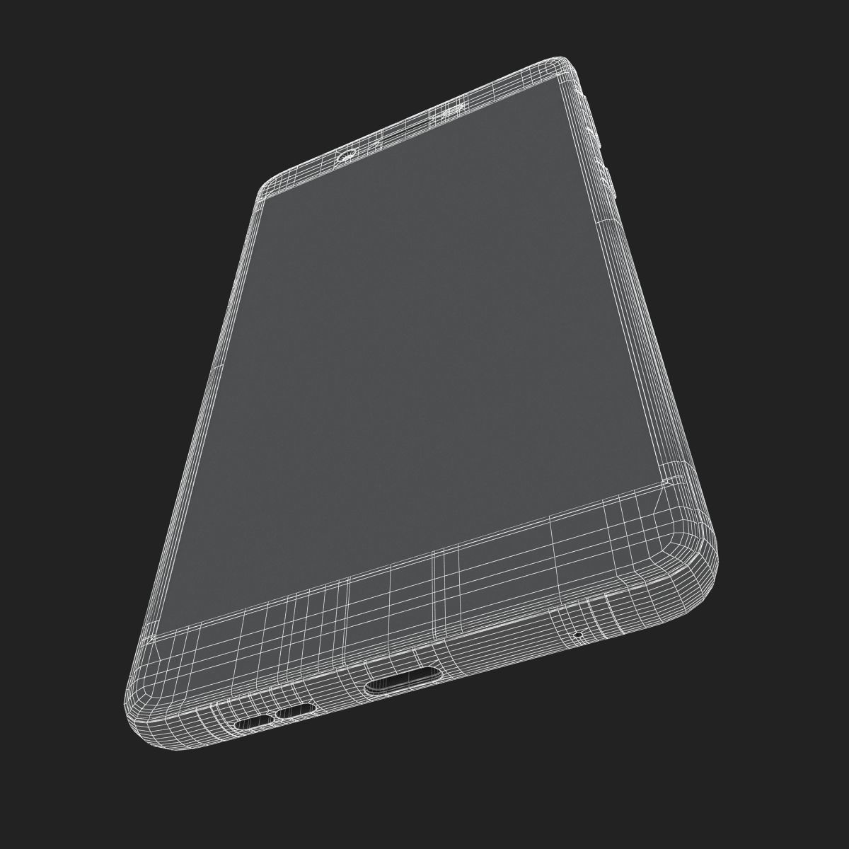 Nokia 7 Matte White 3D model_23