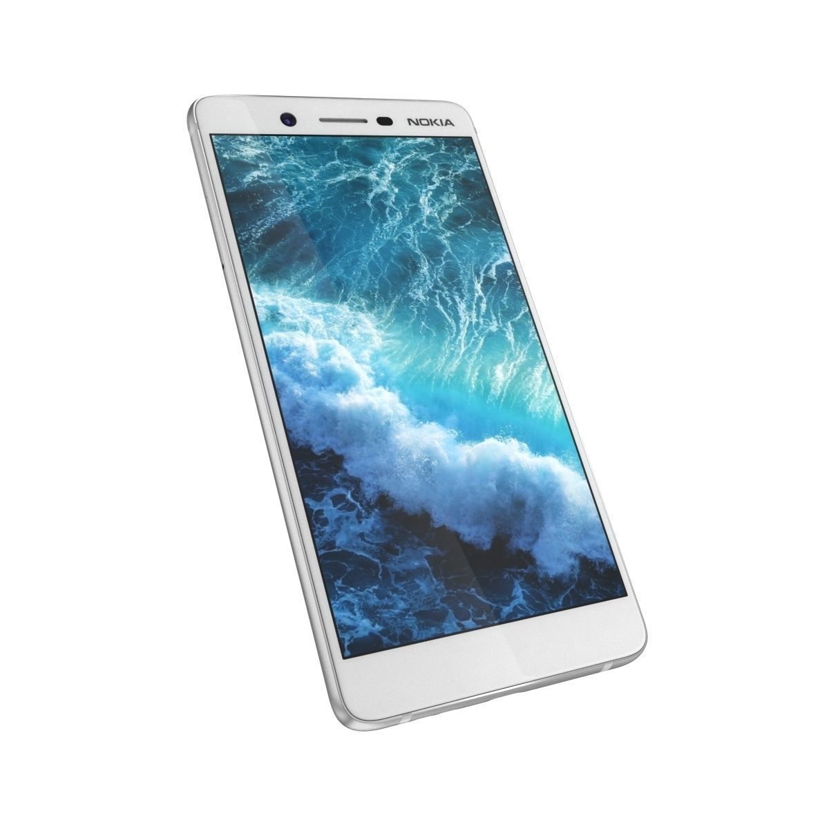 Nokia 7 Matte White 3D model_13