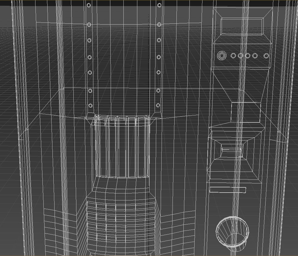 Colombian coffee vending machine 3D model_16