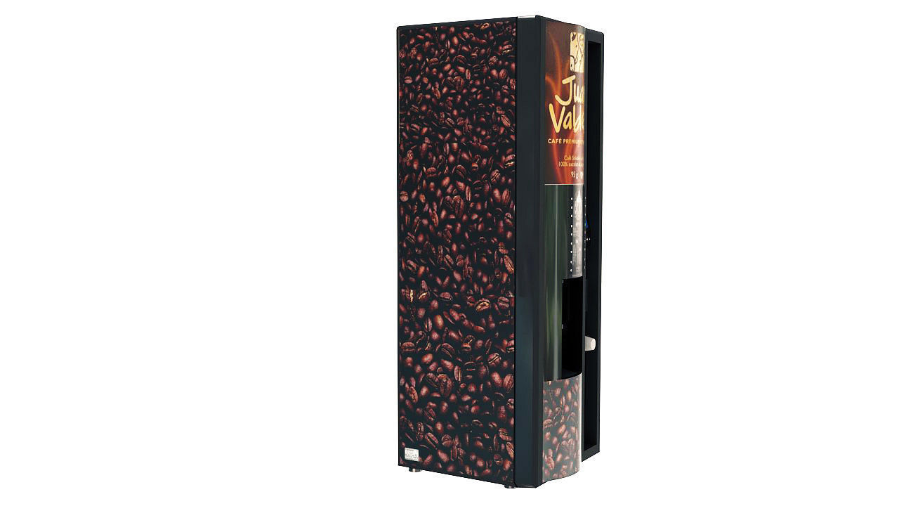 Colombian coffee vending machine 3D model_5