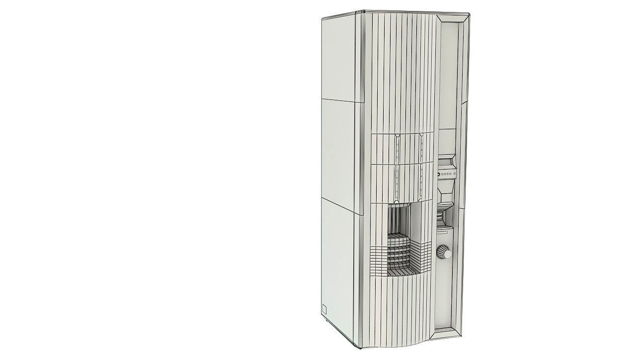 Colombian coffee vending machine 3D model_9