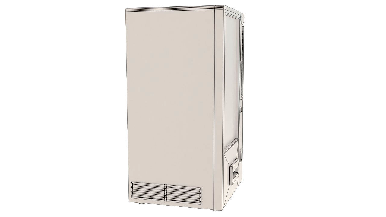 Electronic beverage vending machine 3D model_7