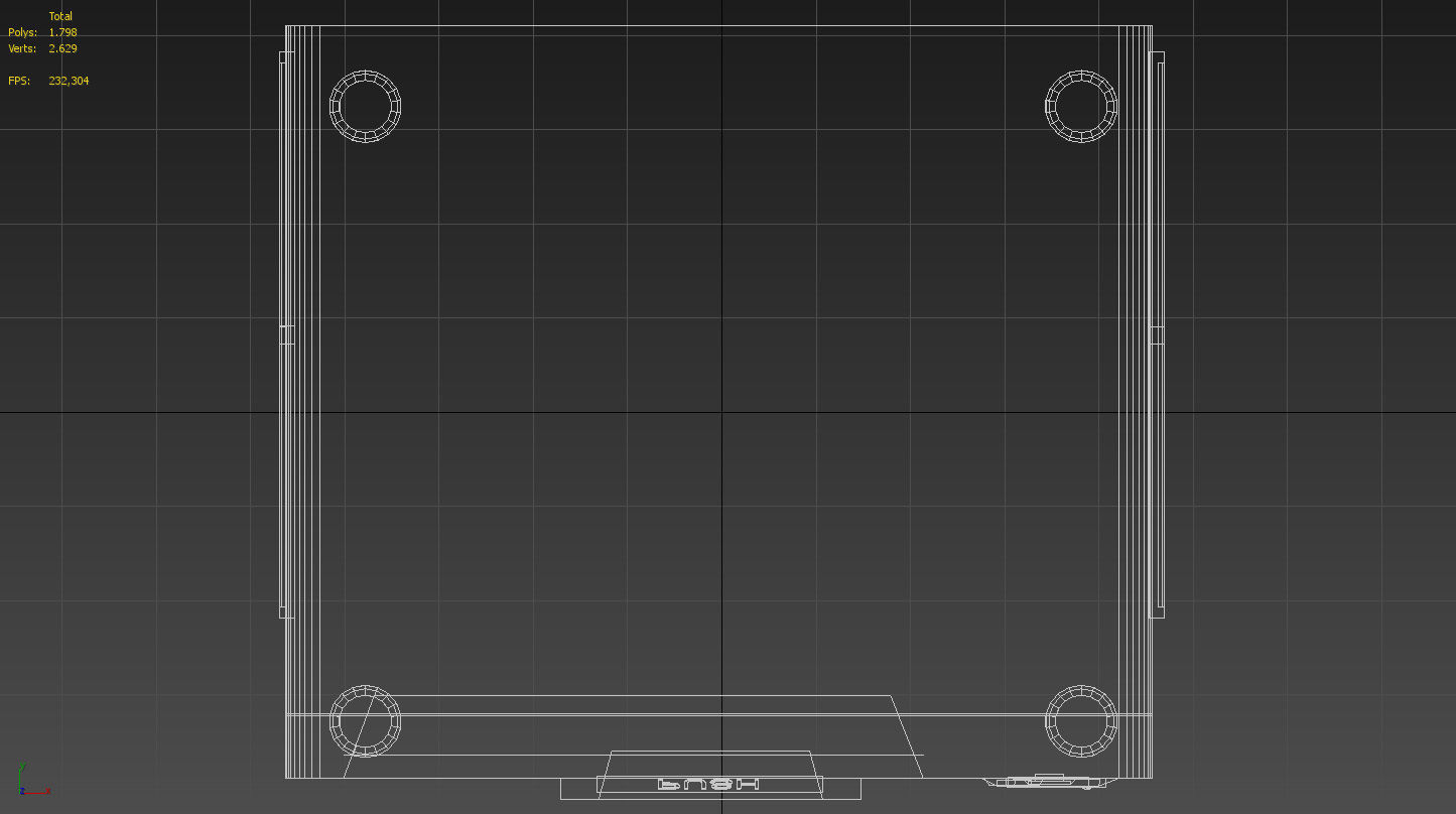 Electronic beverage vending machine 3D model_16