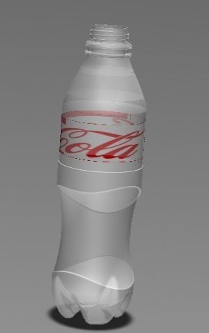 cococola bottle 3D print model